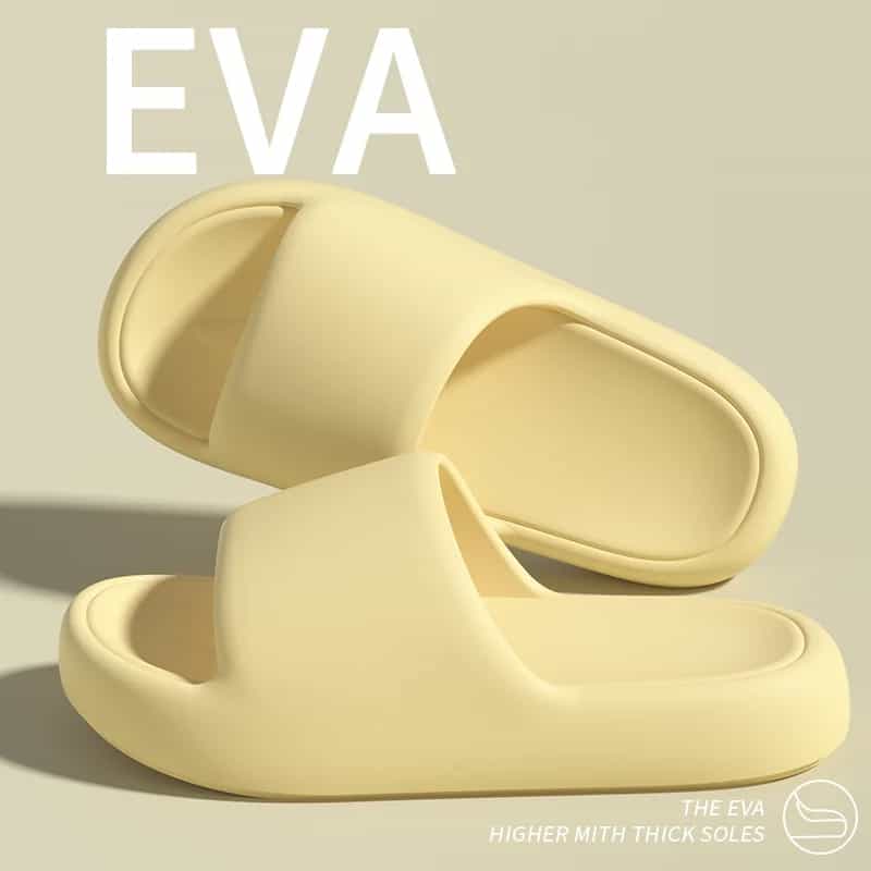 Chinelo Feminino Plataforma EVA Macio com Sola Antiderrapante Cores Vibrantes para Casa e Praia Verão 2026