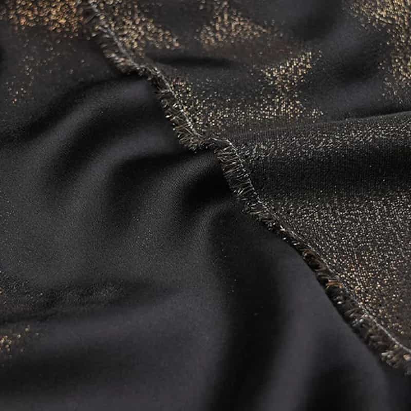 Woven gold pure silk new Chinese-style Hanfu and cheongsam fabric
