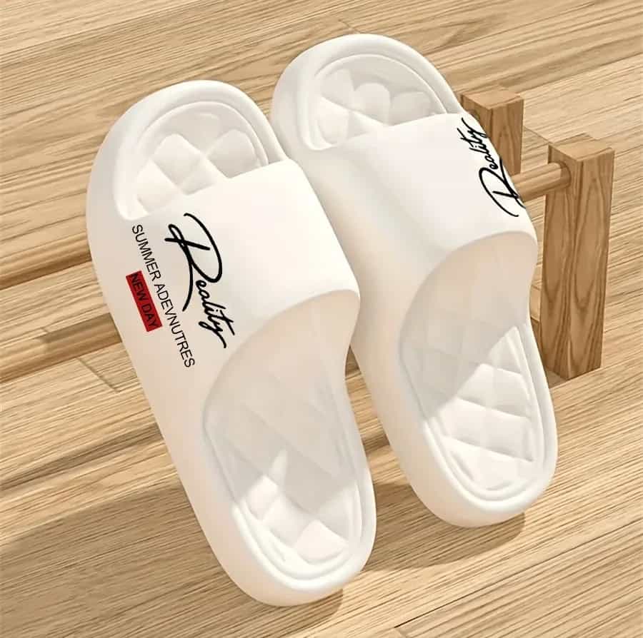 Pantuflas de EVA para Mujer para el Hogar y Exteriores, Sandalias Ligeras Antideslizantes para Hombre, Aptas para Todas las Estaciones, Zapatos de Casa para Mujer, Pantuflas de Interior