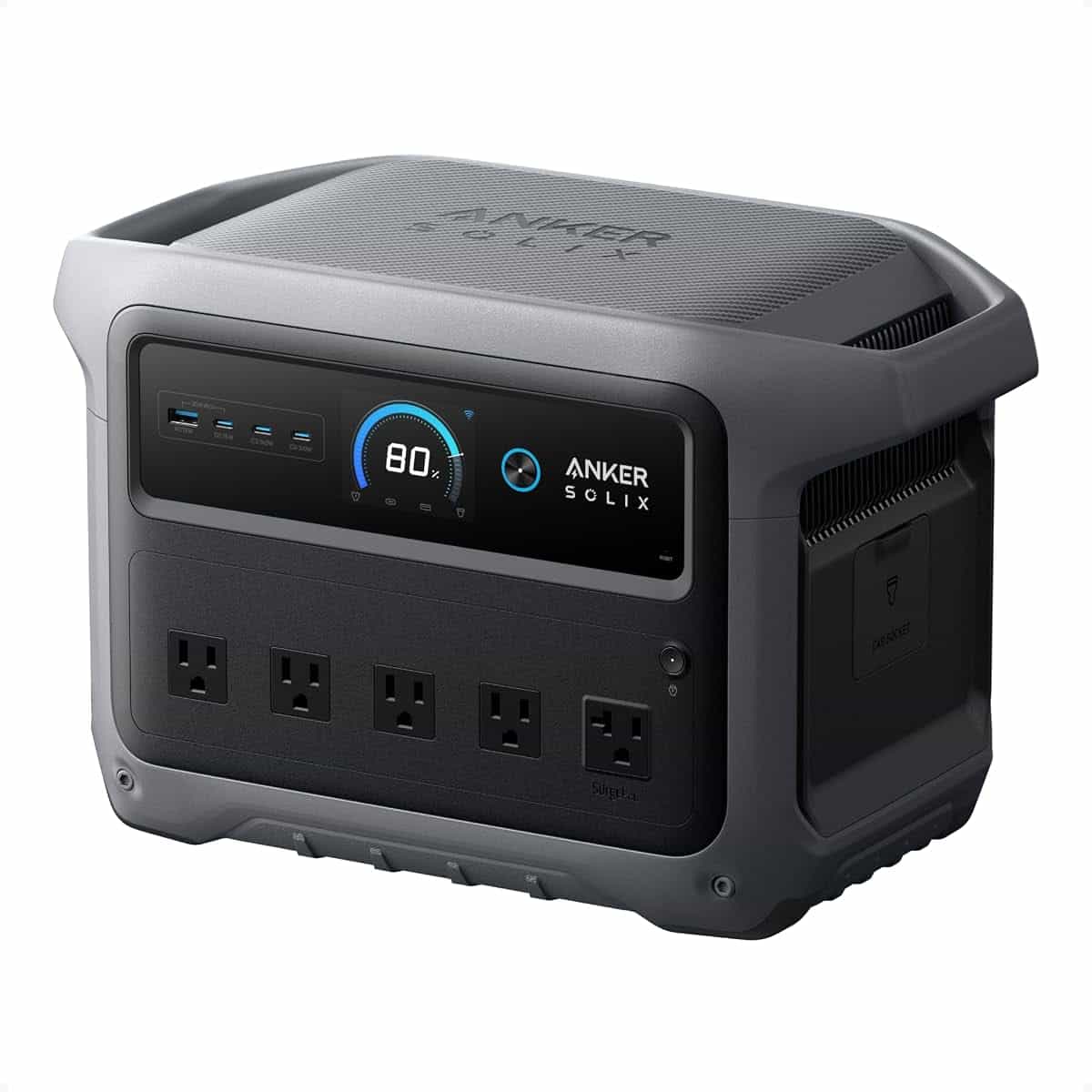 Anker SOLIX C1000 Gen 2 Portable Power Station, 1,024Wh, 2,000W, Camping | 1,024Wh LiFePO4 Battery, Full Charge in 49 Min, 2,000W Solar Generator (Peak 3,000W) for UPS, Outdoor and Home Backup