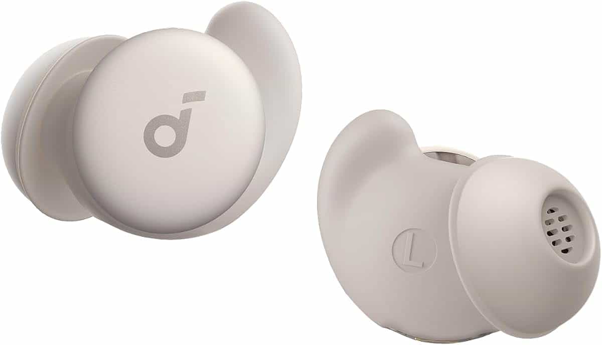 soundcore by Anker Sleep A20 Earbuds, Noise Blocking | Comfy for Side Sleepers, 80H Playtime, Stream Content via Bluetooth