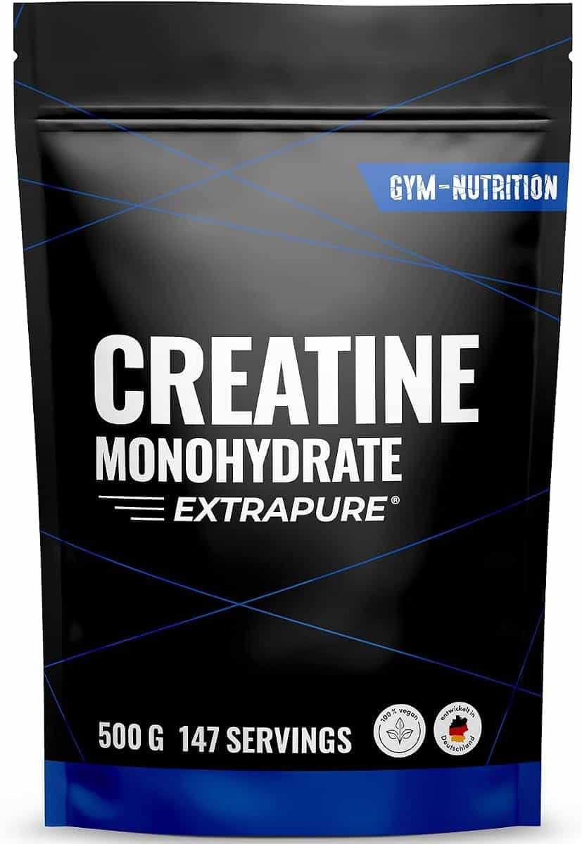 Creatin Monohydrat Pulver – 500g – Mikronisierte Qualität | 100% mikronisiertes Creatin – vegan, produziert in Deutschland, laborgeprüft