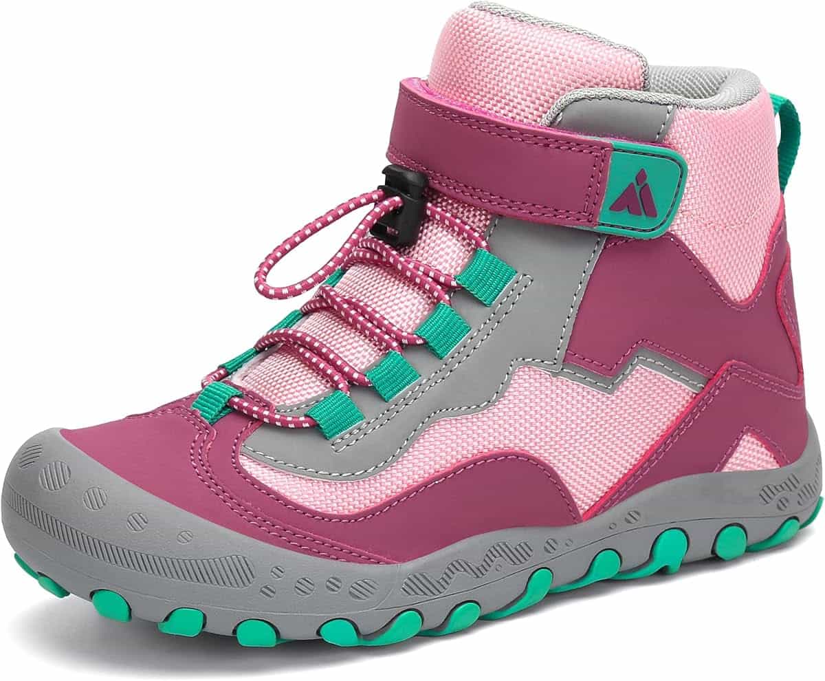 Mishansha Kinder Wanderschuhe | Atmungsaktiv Trekkingschuhe, Für Mädchen, Für Jungen