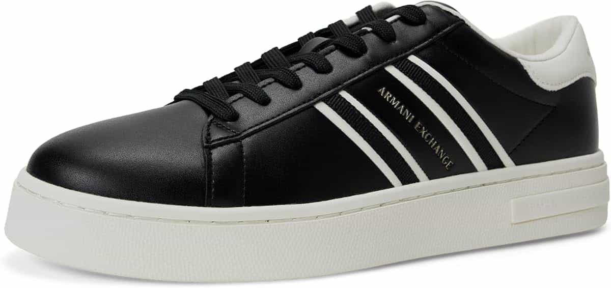 Armani Exchange Herren London, Side Stripes, Color Contrast Sneaker