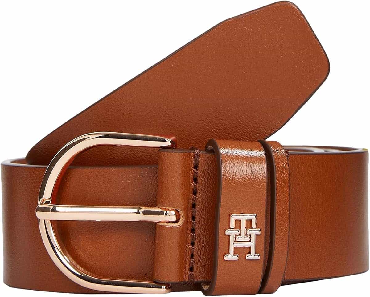 Tommy Hilfiger Cinturón Mujer Essential Effortless 3,5 cm con hebilla de espiga