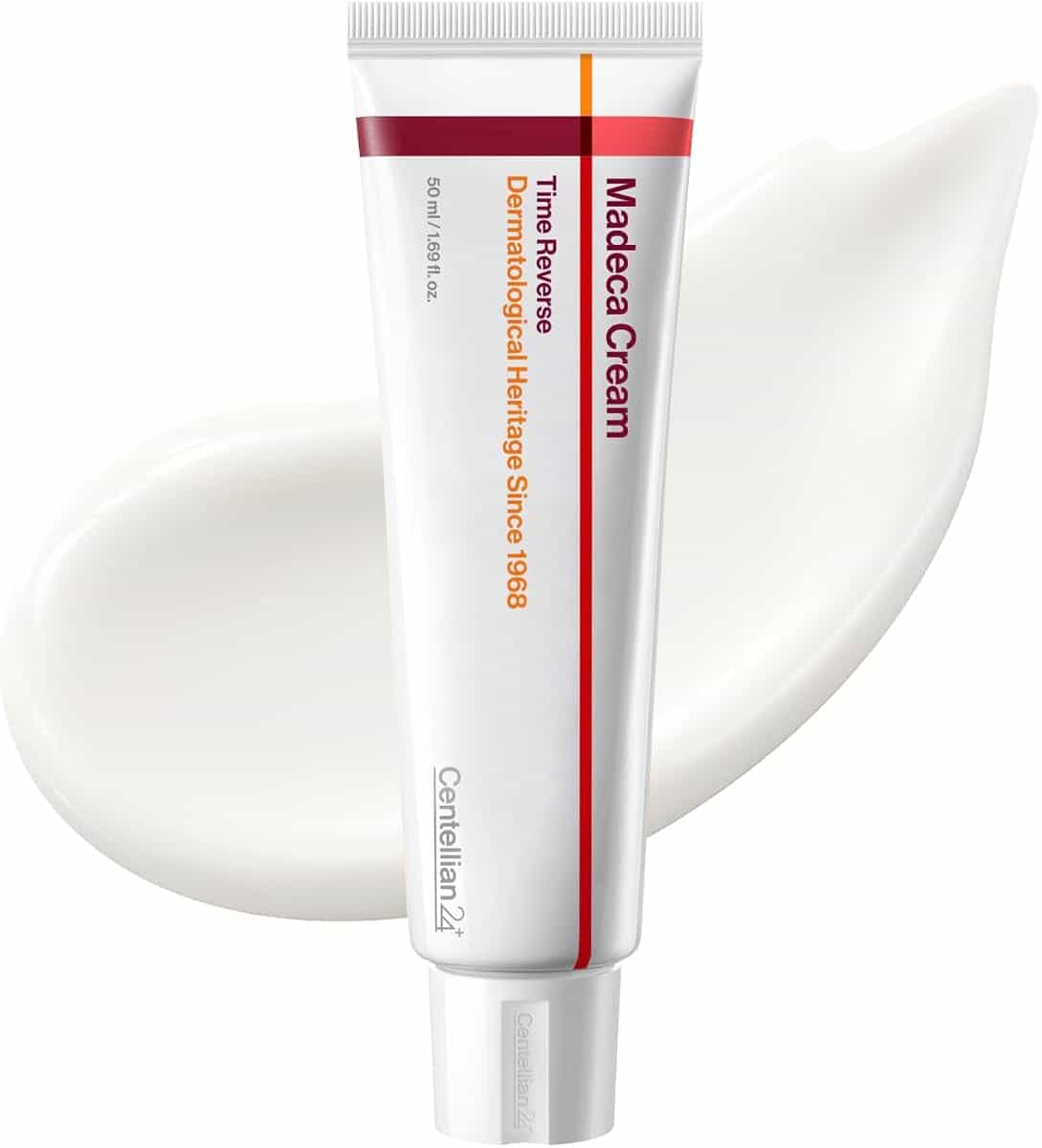 CENTELLIAN 24 Madeca Cream Time Reverse, TECA Anti-Aging Moisturizer | Korean Firming Face Moisturizer with TECA and Centella for Elasticity, Deep Hydration and Skin Barrier Care, 1.69 fl oz