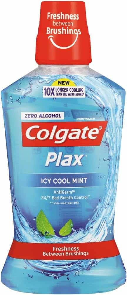Colgate Icy Cool Mint Plax Mouthwash 500 ml