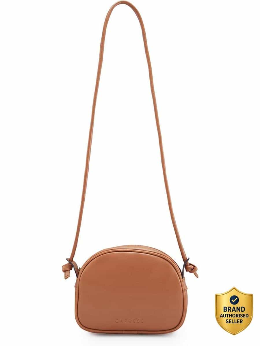 Buy Caprese Women Tan Sling Bag Tan Online @ Best